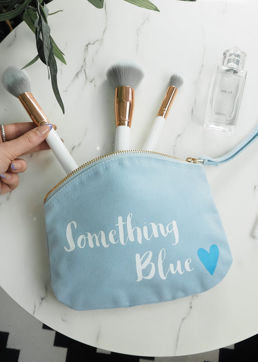 Something Blue Make Up Bag