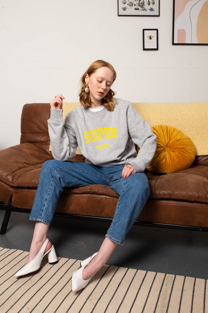 Super Tired Varsity Sweatshirt