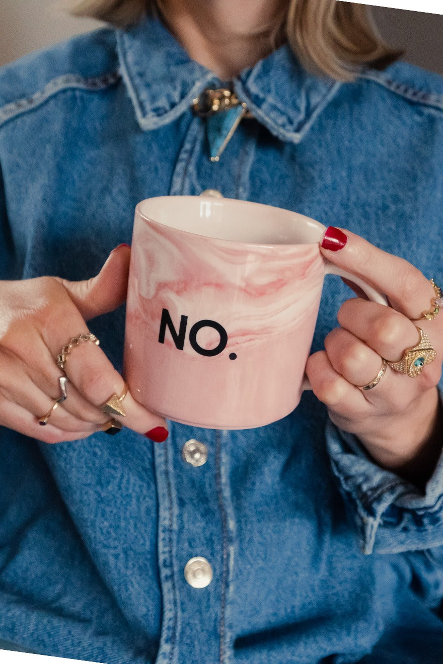 Yeah Yeah Yeah No Marble Mug